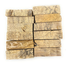 Short Box Elder Burl Pen Blanks (Stablized) 12 Pack.